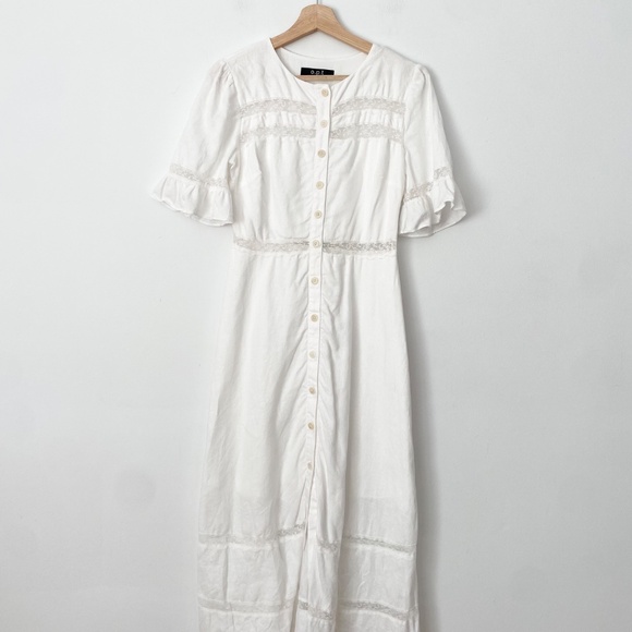 O.P.T Adina linen dress - Picture 3 of 7